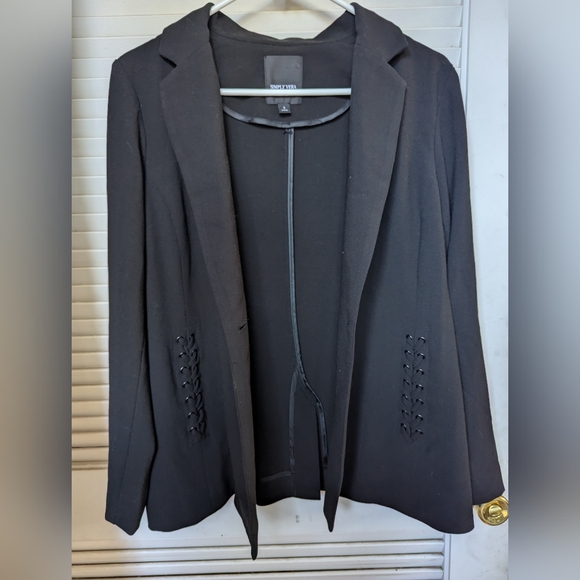SIMPLY VERA VERA WANG BLAZER SIZE SMALL - Picture 6 of 10